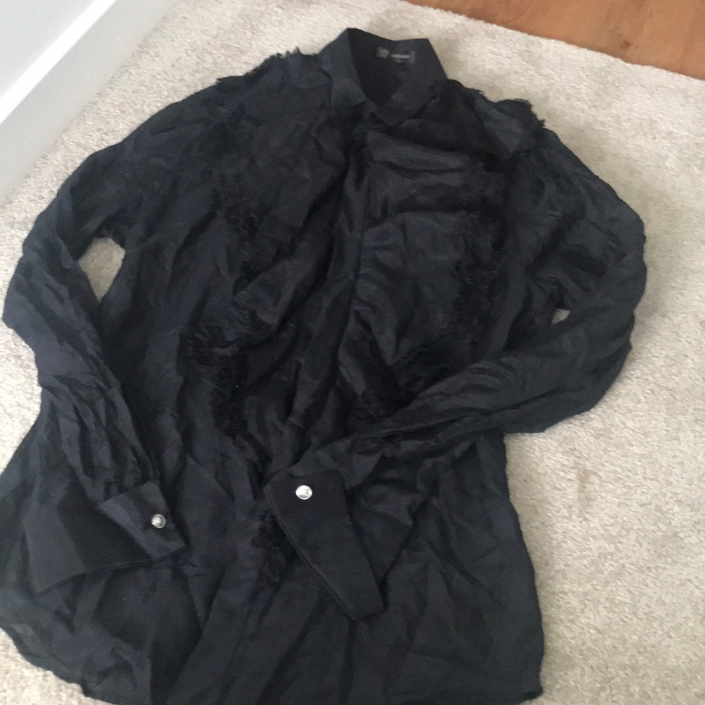 Versace button down shirt